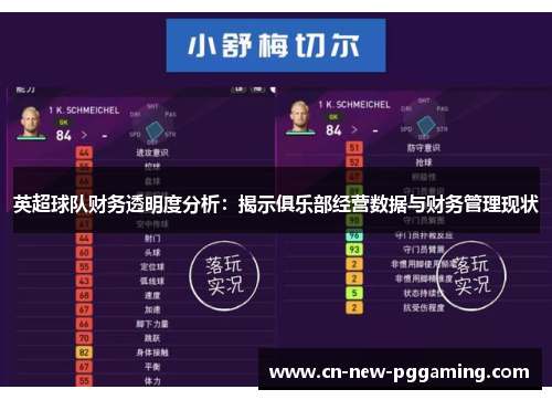 英超球队财务透明度分析：揭示俱乐部经营数据与财务管理现状